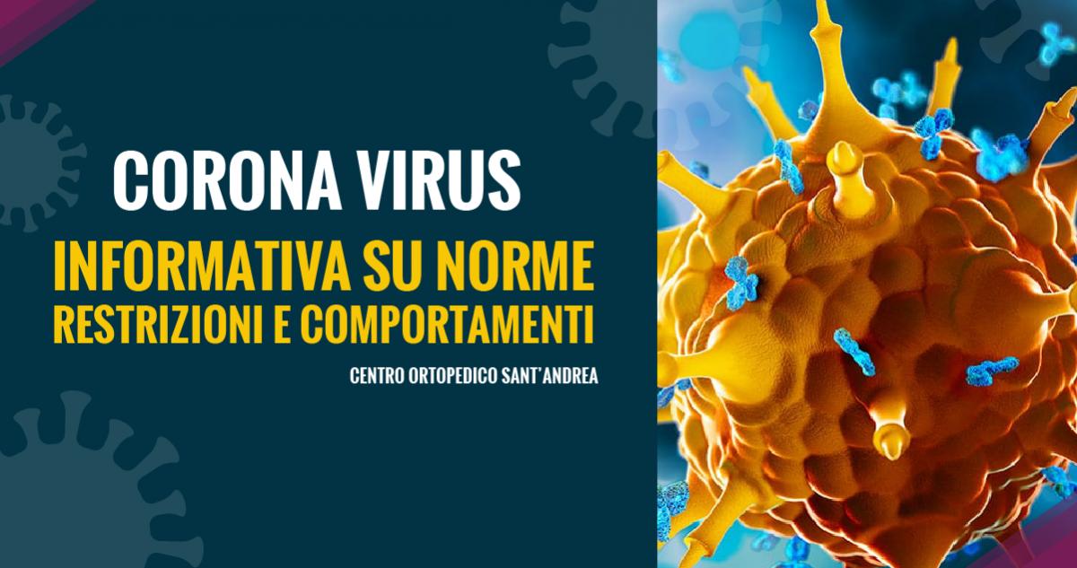 Coronavirus Informativa sulle restrizioni 