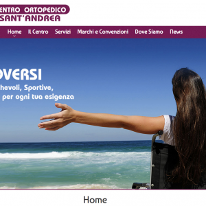 Il nuovo sito del Centro Ortopedico Sant'Andrea